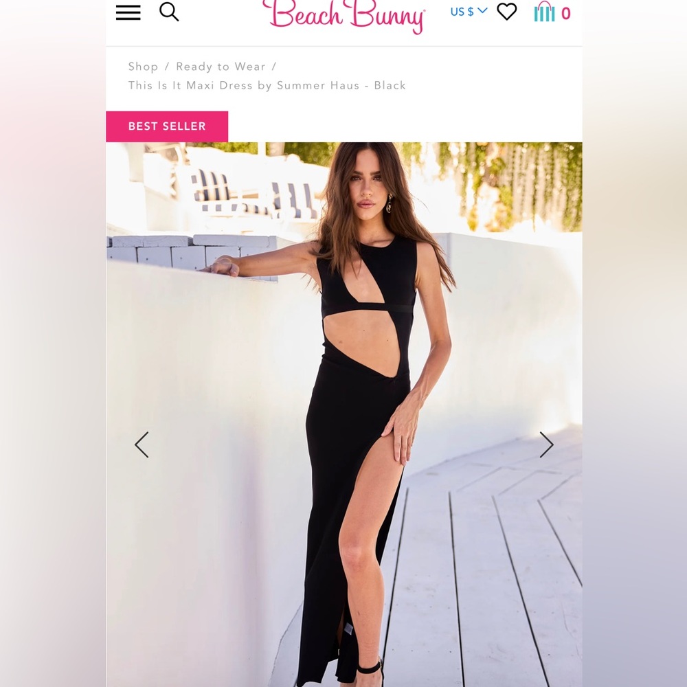 BEACH BUNNY this is it maxi dress by Summer Haus